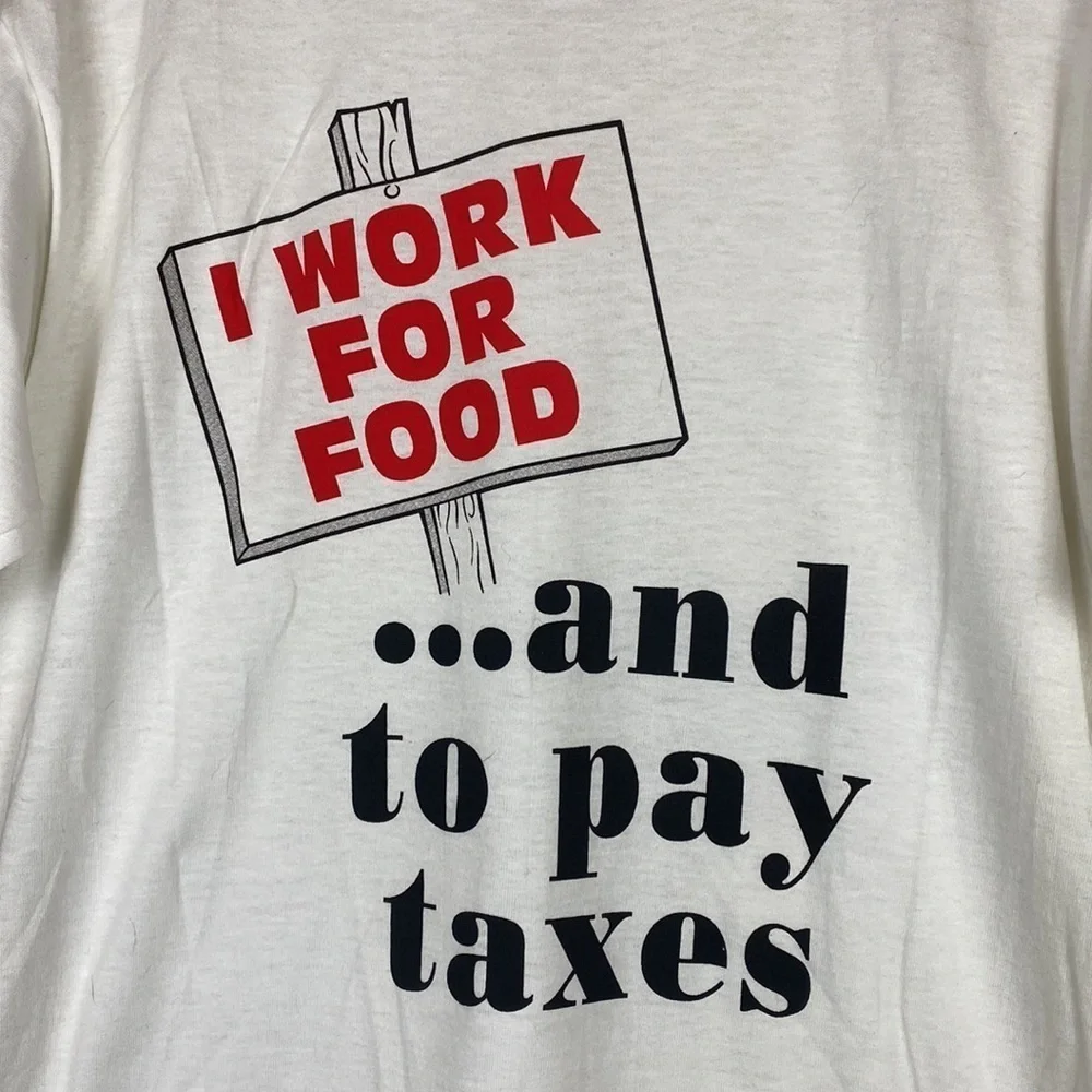 Vintage political single stitch tee - Picture 3 of 7